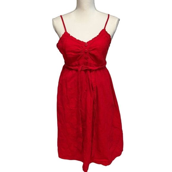 No Boundaries Red Sundress Size Junior Large - Picture 1 of 4